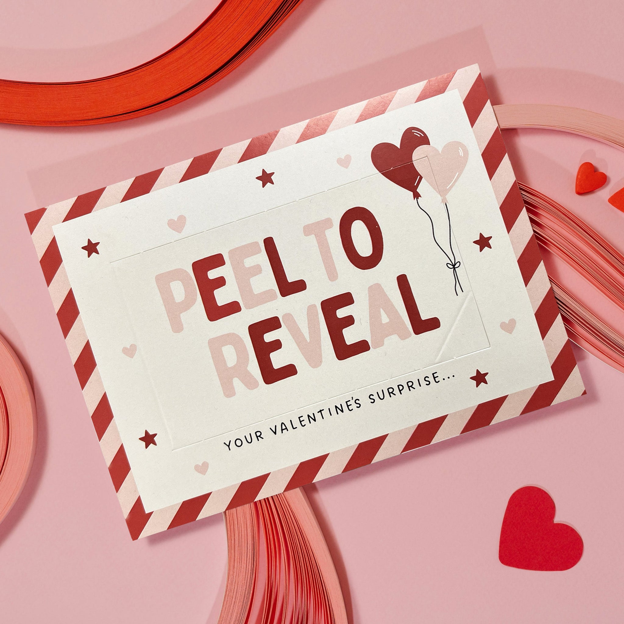 Valentine's Day Peel to Reveal