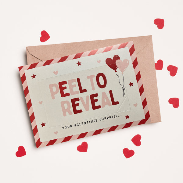 Valentine's Day Peel to Reveal