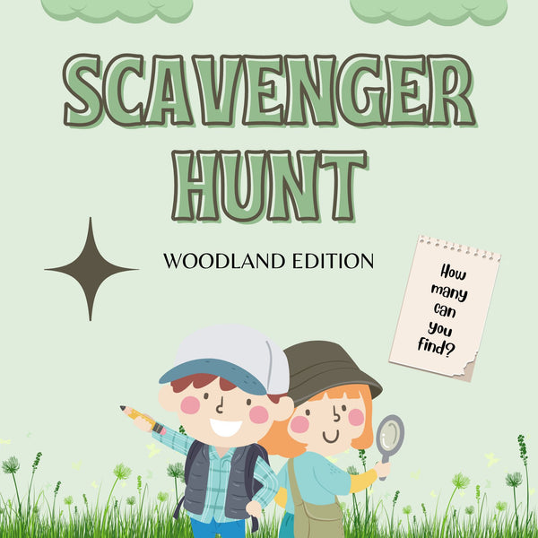 Scavenger Hunt - Woodland Edition Digital Download