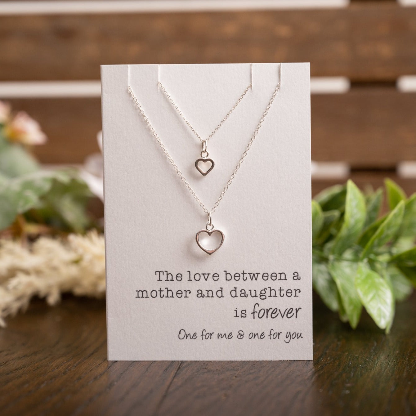 Necklace For Mum And Daughter From Dad Fashion Jewelry Mother