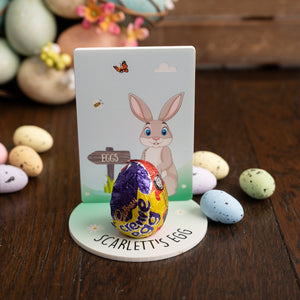 Bunny Acrylic Easter Egg Holder