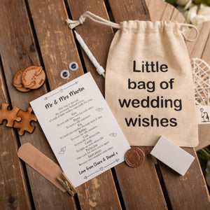 Little Bag of Wedding Wishes