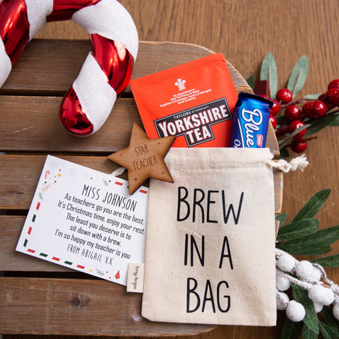 Christmas Brew in a Bag Teacher Gift