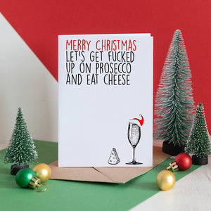Fucked up on prosecco Christmas