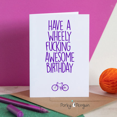Wheely Awesome Birthday