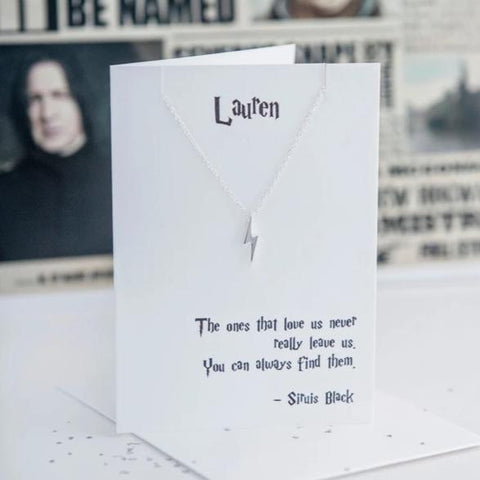 Harry Potter Sirius Black Quote Necklace