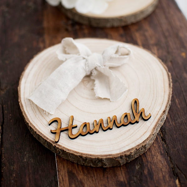 Wooden Wedding Place Names