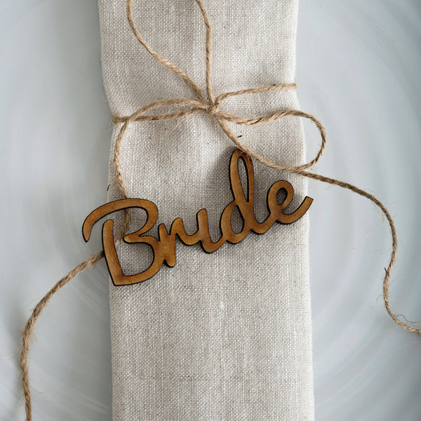 Wooden Wedding Place Names