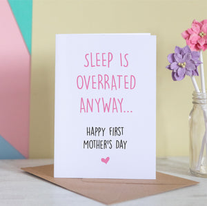 First Mother's Day Sleep Is Overrated
