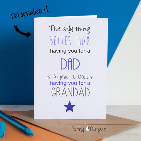 The Only Thing Better Father's Day Card