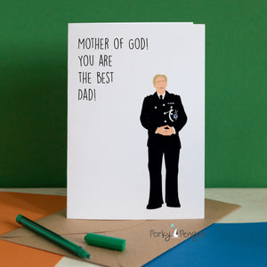 Mother of God Father's Day Card