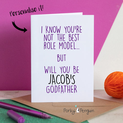 Godfather Role Model Card
