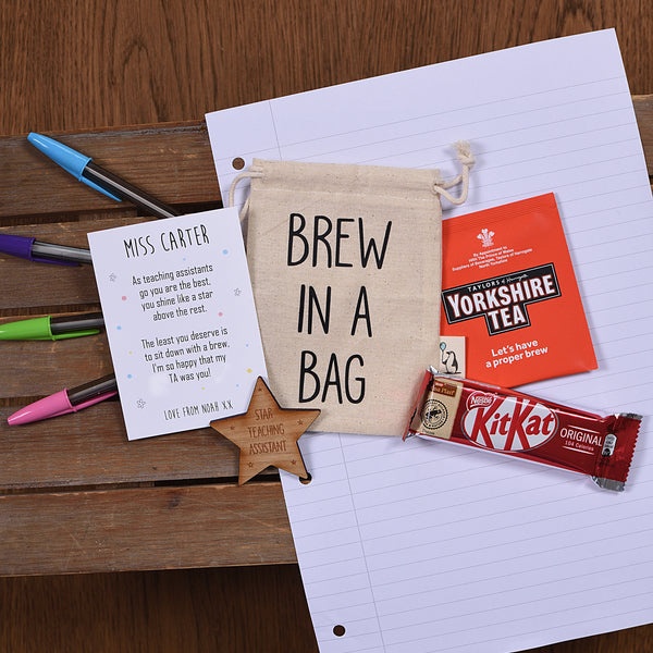 Brew in a Bag Teaching Assistant Gift