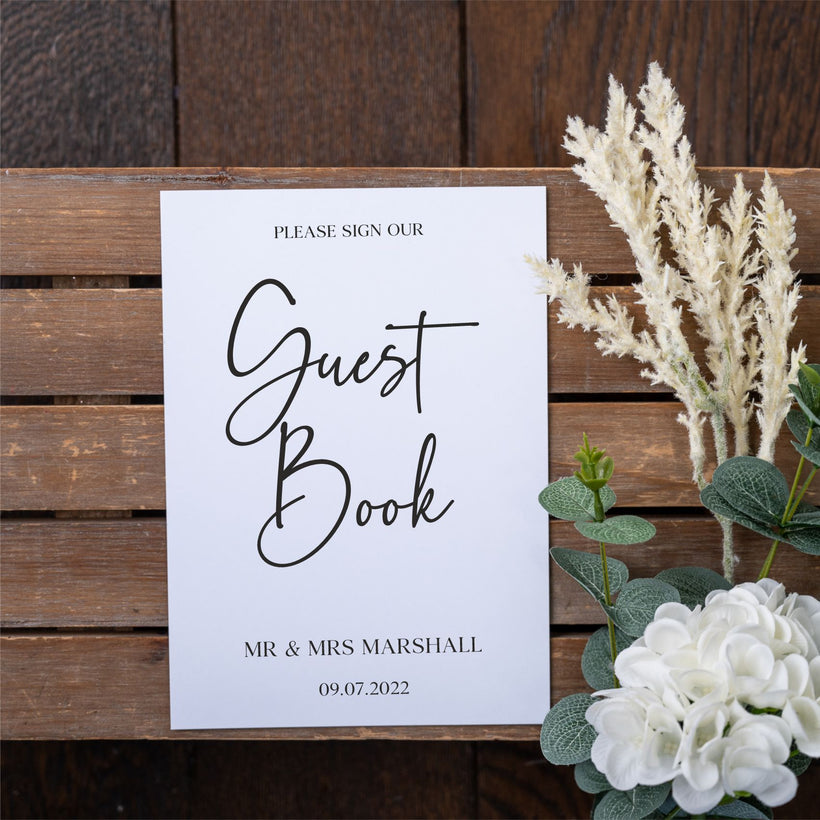 Wedding Card Signs