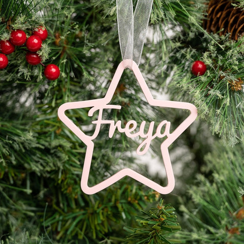 Christmas Star Tree Decoration