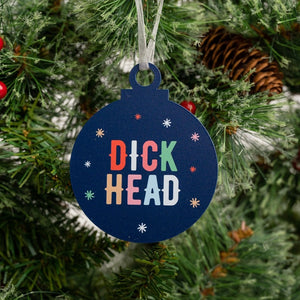 Dickhead Acrylic Tree Decoration