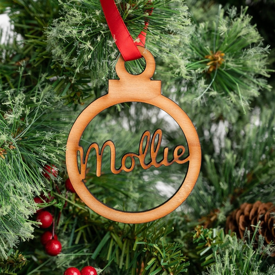 Classic Personalised Bauble