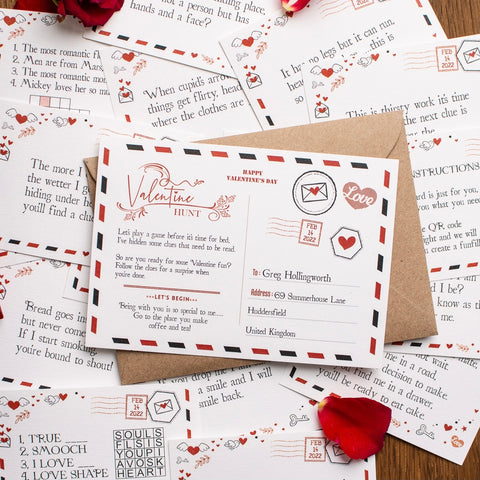 Valentine's Day Treasure Hunt
