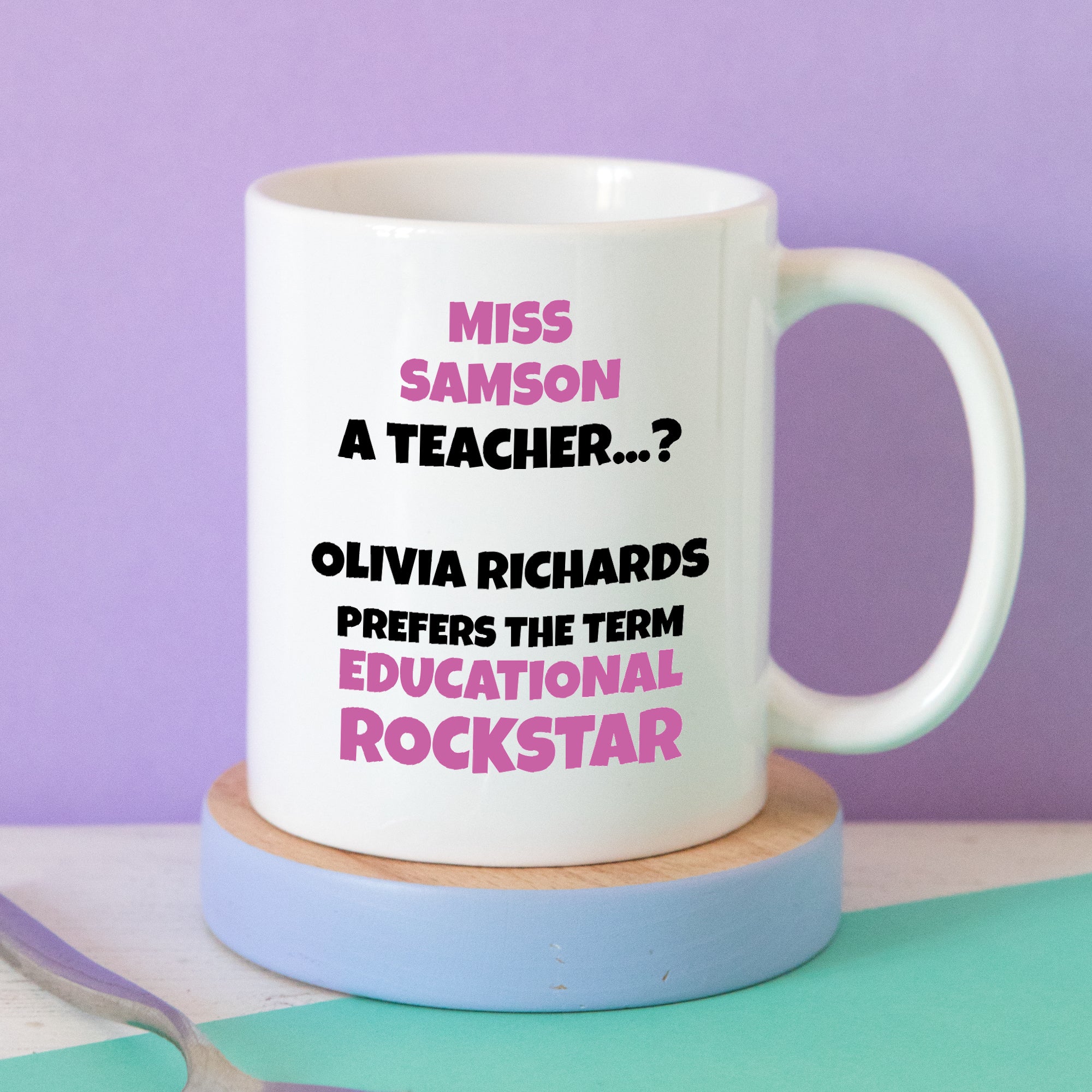 Educational Rockstar - Teacher Mug