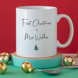 First Christmas as a Mrs Mug